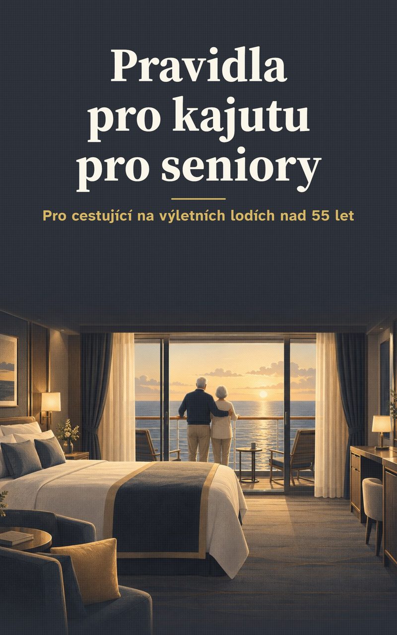 Obálka: Pravidla pro kajutu – příručka pro seniory na plavbách