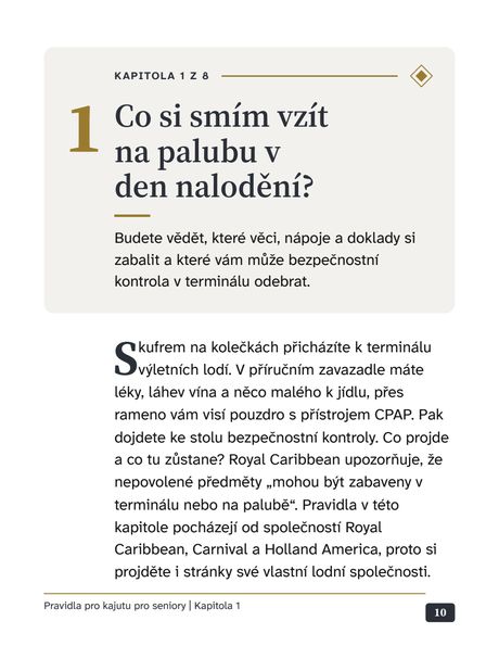Strana 10 z 96: První strana kapitoly 1